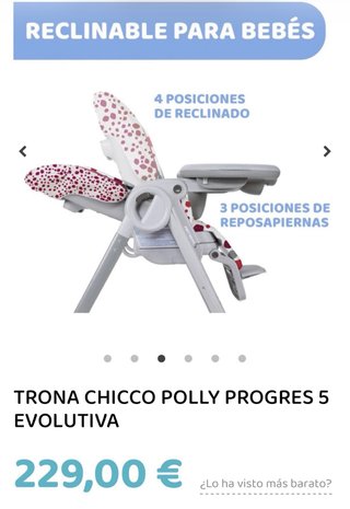 Trona Chicco Polly Progres 5 Evolutiva