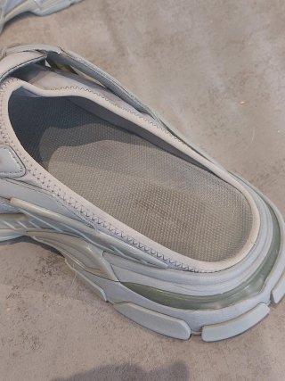 Balenciaga Ciabatte Track Grigie