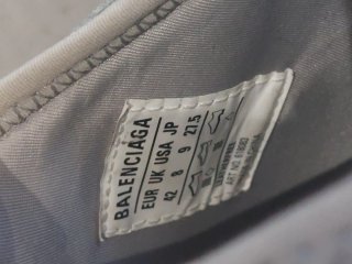 Balenciaga Ciabatte Track Grigie
