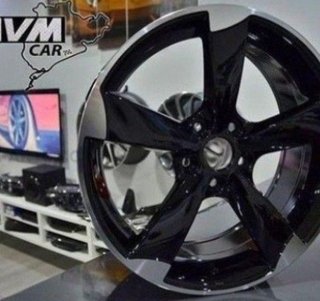 Juego de 4 Llantas 18 Rotor Black AU009
