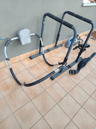 URGE! PESAS MANCUERNAS BARRA KIT GIMNASIO EN CASA