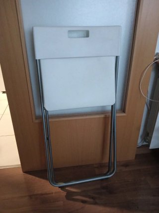6 Sillas Plegables Blancas IKEA