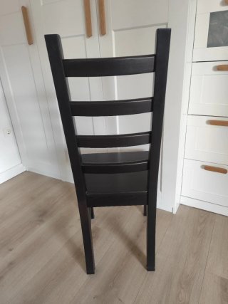 6 Sillas Kaustby Ikea madera