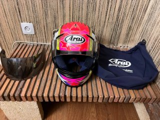Casco Arai Schwantz Réplica
