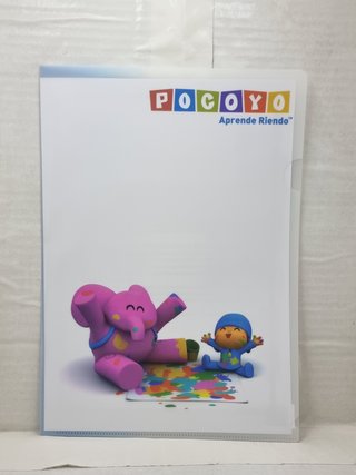 Pocoyo portafolios lote de tres unidades NUEVOS