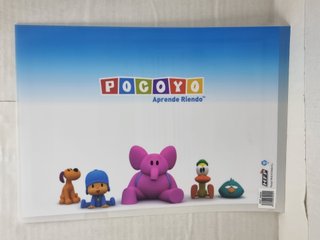 Pocoyo portafolios lote de tres unidades NUEVOS