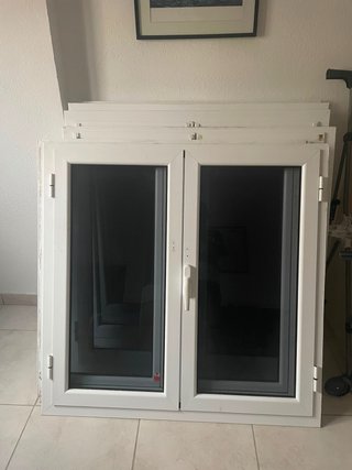 Ventanas aluminio como nuevas color blanco