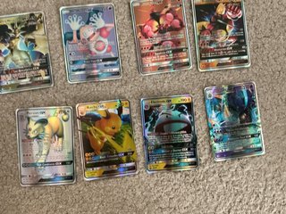 Cartas Pokémon GX y EX Varias