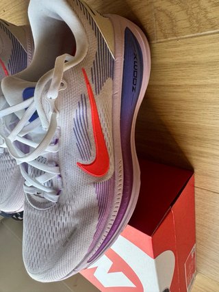 Zapatillas Nike Running ZoomX Morado Blanco