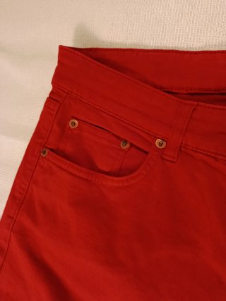 Pantalón Purificación García Rojo Mujer
