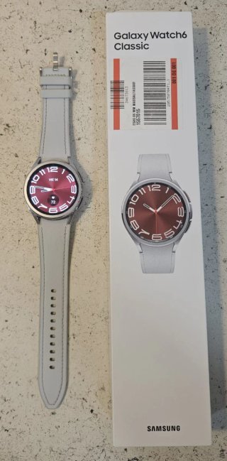 Samsung Galaxy Watch6 Classic 43mm Plata