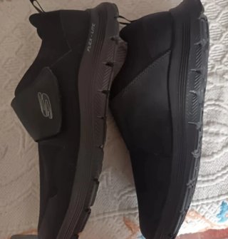 Zapatillas Skechers Negras Velcro