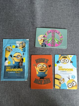 Cromos Los Minions - La Baraja Mágica