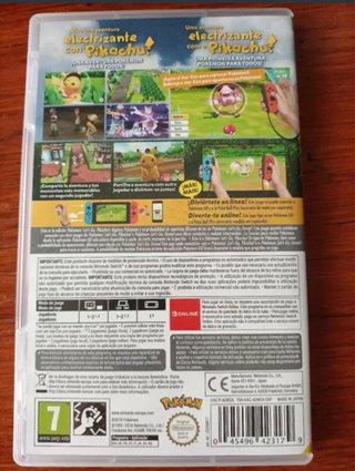 Nintendo Switch OLED + Pikachu Let's Go