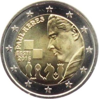 2 € Estonia 2016 Conmemorativa