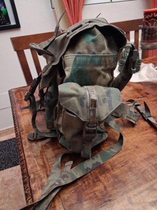 Mochila militar camuflaje