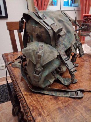 Mochila militar camuflaje