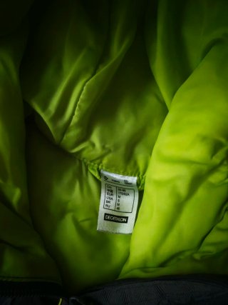 Chaqueta Quechua térmica verde