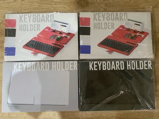Teclado Portátil con Soporte para Móvil