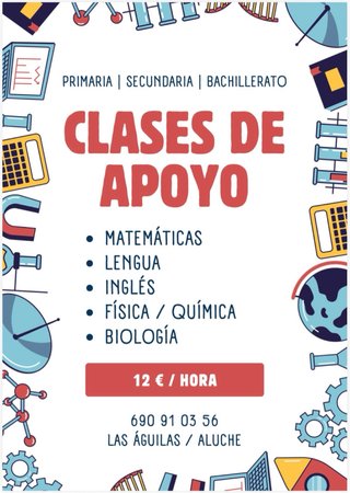 Clases particulares primaria / ESO