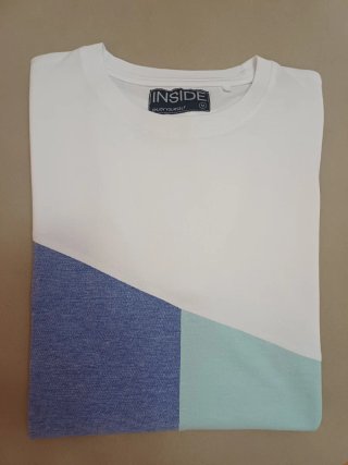 Camiseta Inside hombre Talla M Bloques Color