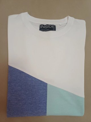 Camiseta Inside hombre Talla M Bloques Color