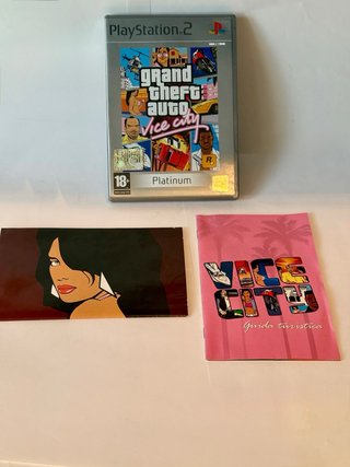 Grand Theft Auto Vice City PS2 Platinum ITA
