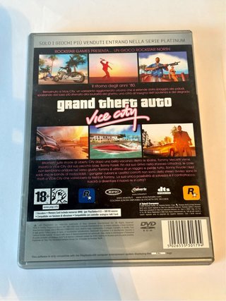 Grand Theft Auto Vice City PS2 Platinum ITA