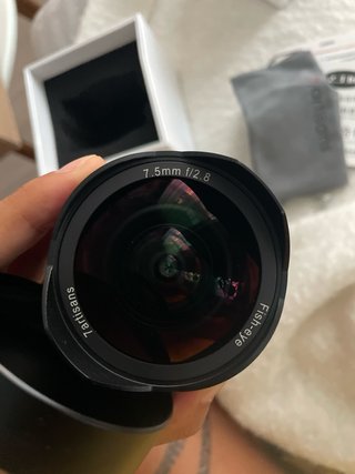 7Artisans 7.5mm f/2.8 Fisheye para Fu