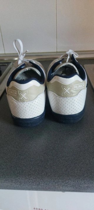 Zapatillas Munich Blancas y Azules Talla 46