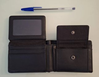 Cartera Misako Negra y Marrón