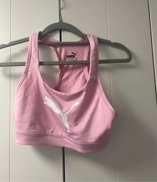 Top deportivo Puma rosa