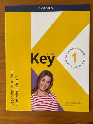 Libro Oxford Key 1 bachillerato Learning situation