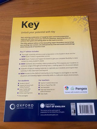 Libro Oxford Key 1 bachillerato Learning situation