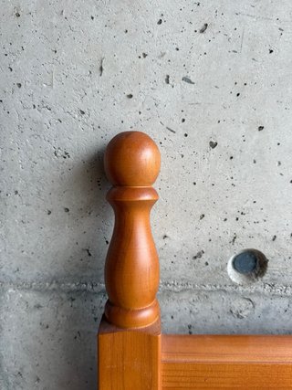2 Cabeceros pino macizo cama 135 cm