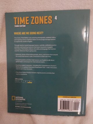 Time Zones 4: Student's Book para aprender inglés