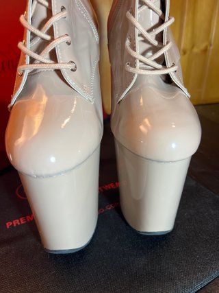 Botines Pole Dance Nude Talla 38