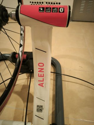 Rodillo Elite con rueda para bicicleta