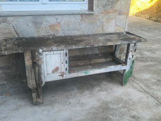 Banco de carpintero antiguo