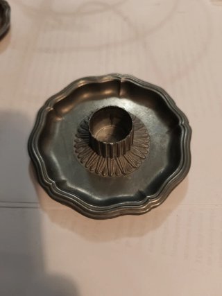 Plato decorativo francés antiguo