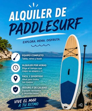 Alquiler de Paddle Surf
