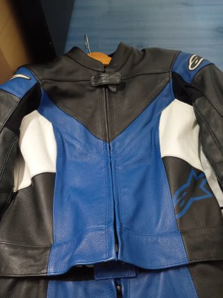 Mono de moto de cuero Alpinestars
