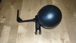 Soporte pared casco moto y chaqueta