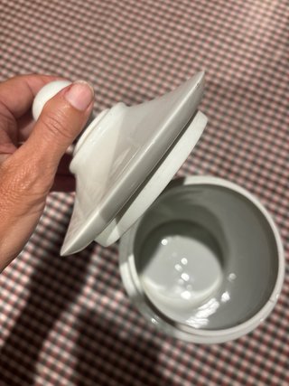 Tarro antiguo farmacia porcelana