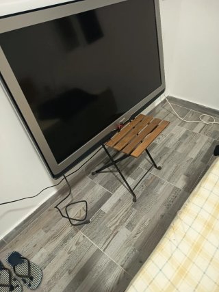 Mesa y 2 Sillas Plegables Pino