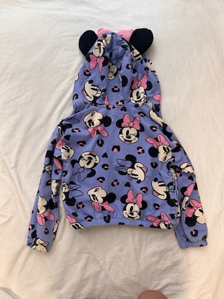 Sudadera Minnie Mouse con Capucha y Orejas