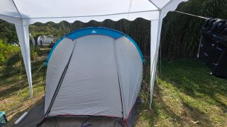 Tienda de campaña Decathlon 4 personas