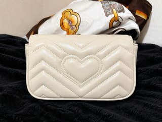 Bolso Gucci Marmont Mini Blanco