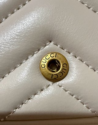 Bolso Gucci Marmont Mini Blanco