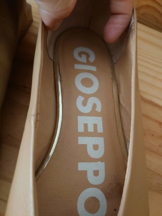 Zapatos planos beige